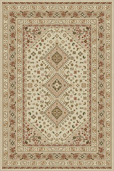 Lotos Carpet Covorexpert 1531-100, Various Sizes, Cream, 8 Mm Thread, Anti-Allergic, Living Room, Bedroom