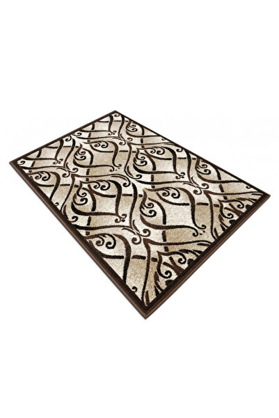 Luna Carpet 1802-11, Brown, 6 Mm Thread, Anti-Allergic, Living Room, Bedroom