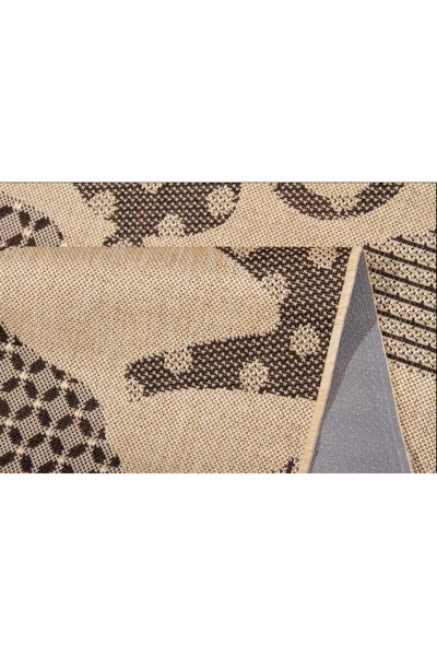 Flex Jute Kitchen Rug, 19056-19, Brown, Anti-Slip, Anti-Allergic