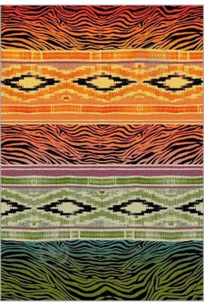 ETHNIC Carpet Covorexpert 11330-130, Various Sizes, Orange, Green, 10 Mm Thread, Anti-Allergic, Living Room