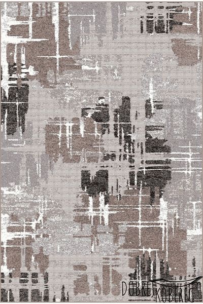 Mira Carpet Covorexpert 24037-123, 200 x 300 cm, Gray, Brown, 6 mm thread, Anti-allergic, Living room, Bedroom