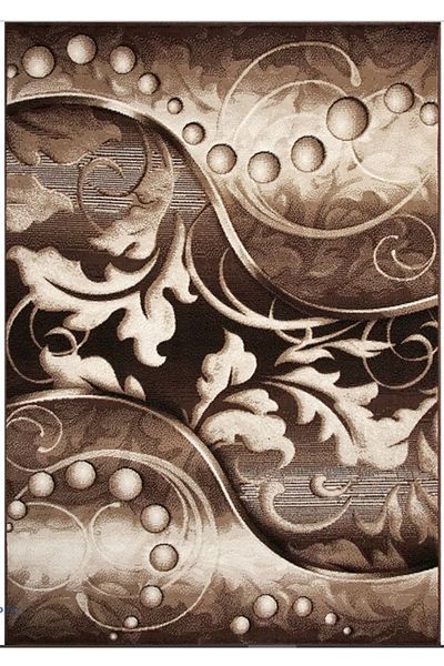 Luna Carpet Covorexpert 1812-12, 140 x 200 cm, Brown, 6 mm thread, Anti-allergic, Living room, Bedroom