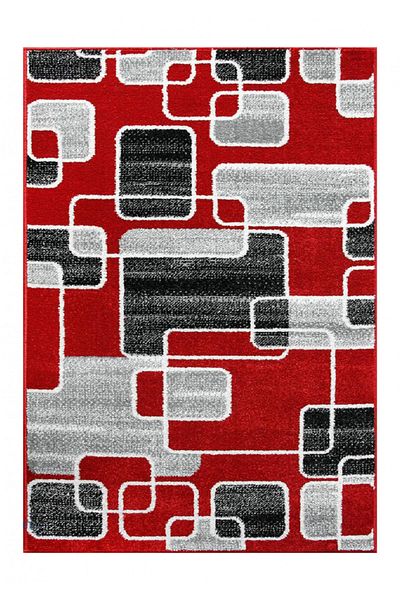 Covorexpert Carpet Cappuccino 16402-509, 60 x 110 cm, Red, 7 mm thread, Anti-allergic, Living room, Bedroom