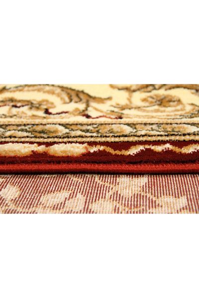Lotos Carpet Covorexpert 568-210, 150 x 300 cm, Red, 8 mm thread, Anti-allergic, Living room, Bedroom