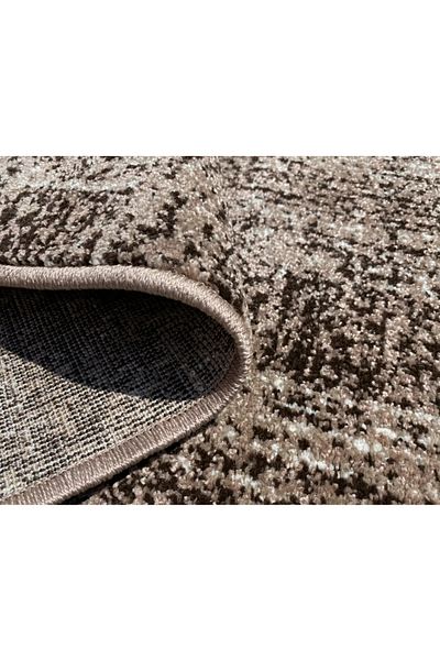 Mira Carpet Covorexpert 24007-120, 6 mm thread, 50 x 80 cm, Brown, Anti-allergic, Living Room Corridor, Hallway