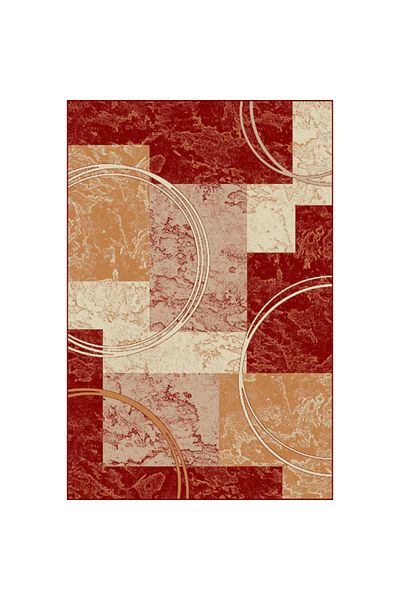 Covorexpert Carpet Lotos 15001-210, 100 x 200 cm, Red, Thread 8 mm, Anti-allergic, Living room, Bedroom