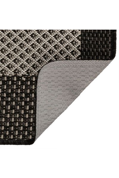 Flex Jute Kitchen Rug, Covorexpert 19645-80, 150 x 230 cm, Grey, Anti-Slip, Anti-Allergic