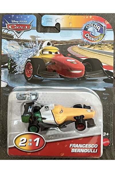 HOT WHEELS Cars Disney 1:55 Color Changers GRC Francesco Bernoulli Formula Ya...