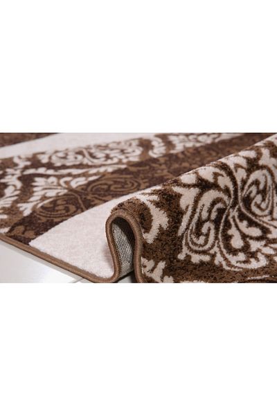 Luna Carpet Covorexpert 1803-12, 80 x 150 cm, Brown, 6 mm thread, Anti-allergic, Living room, Bedroom