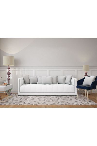 FASHION Carpet Covorexpert 32019-120, Various Sizes, Cream, Brown, 12 Mm Thread, Anti-Allergic, Living Room