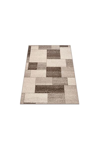 Daffi Carpet Covorexpert 13027-140, Various Sizes, Beige, Brown, 6 Mm Thread, Anti-Allergic, Living Room, Bedroom