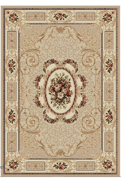 Lotos Carpet Covorexpert 542-100, Various Sizes, Beige, Cream, 8 Mm Thread, Anti-Allergic, Living Room, Bedroom