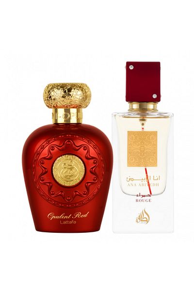 lattafa Pachet 2 parfumuri femei: Opulent Red 100ml + Ana Abiyedh Rouge 60ml