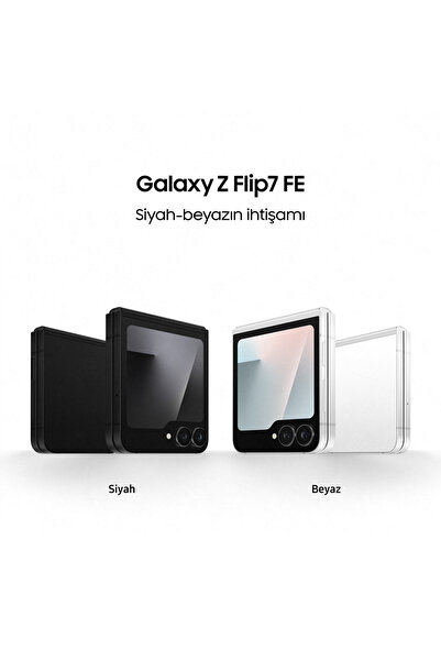 Samsung Galaxy Z Flip7 FE 256 GB Siyah Cep Telefonu