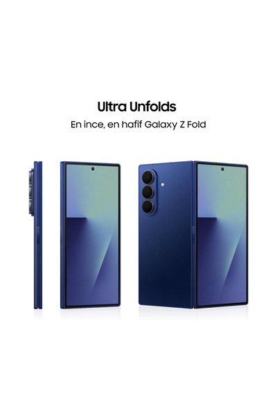 Samsung Galaxy Z Fold7 256 GB Gece Mavisi Cep Telefonu