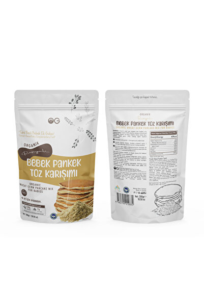OG natural Bebek Pankek Toz Karışımı Seti +8 Ay
