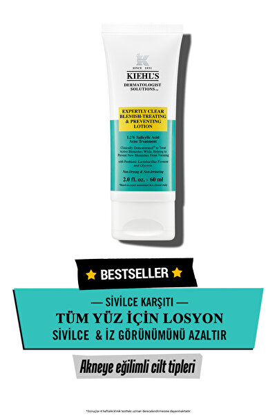 Kiehl's Expertly Clear Blemish-treating & Preventing Lotion - Sivilce Karşıtı...