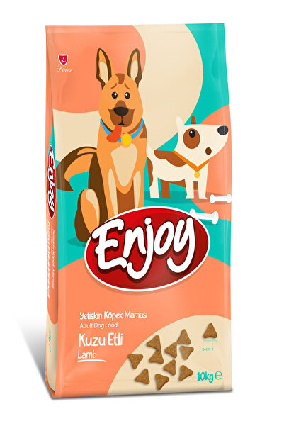 Enjoy Premium Kuzu Etli Yetişkin Köpek Maması 10 Kg