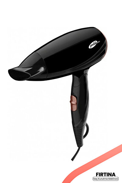 GOLDMASTER Fırtına 1600 Watt Dc Motor 2 Kademeli Isı Ayarlı Katlanabilir Saç Kurutma Makinesi BY4102
