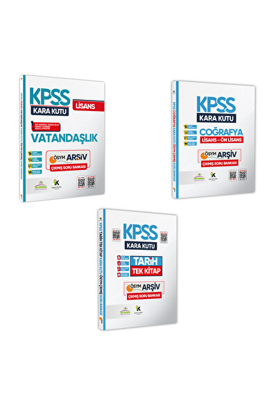 İnformal Yayınları Kpss Kara Kutu Genel Kültür Altın Set Konu Özetli Dijital ...