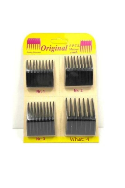 Moser -Fyc 1400 Cut Comb Set 4 Pieces