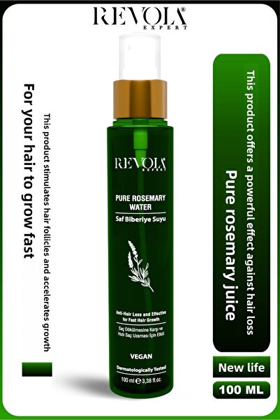 REVOLA EXPERT اكتشف نمو الشعر السريع والقوي - يزيل تساقط الشعر باستخدام ماء ا...