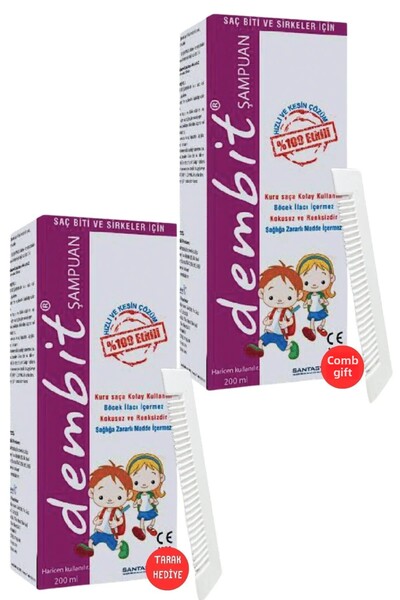 SANTASYA Snt Dembit Lice Shampoo 200 ml (2 Pieces)