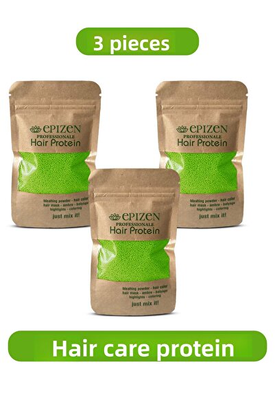 EPİZEN 3 بروتينات للعناية بالشعر بالفيتامينات - تأثير معجزة وإصلاح مغذي