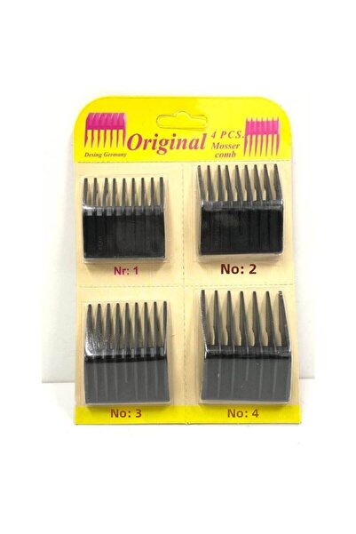 Moser Set de piepteni pentru tuns 1400, 4 piepteni