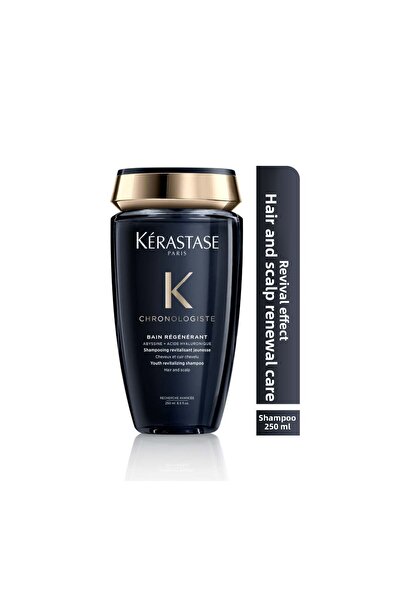 Kerastase New-258 Chronologiste Bain Régénérant 250 Ml-Deep Cleansing Shampoo Evacuafor