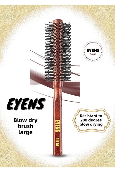 EYENS Set de perii pentru bărbați - 2 bucăți (perii de 200 de grade, rezistente la căldura)