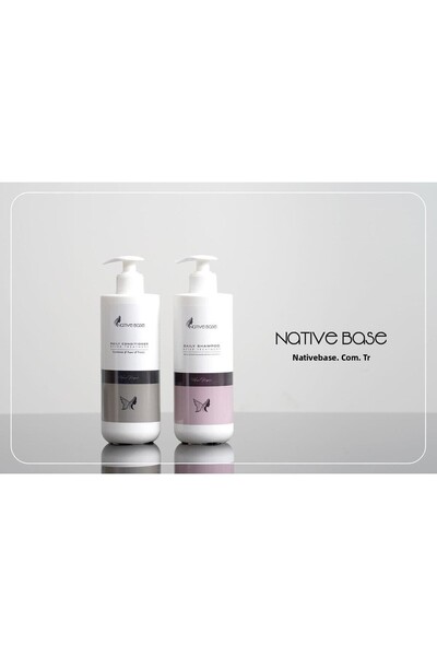 Native Base Keratin Care Shampoo and Cream - 500ml8654789654880