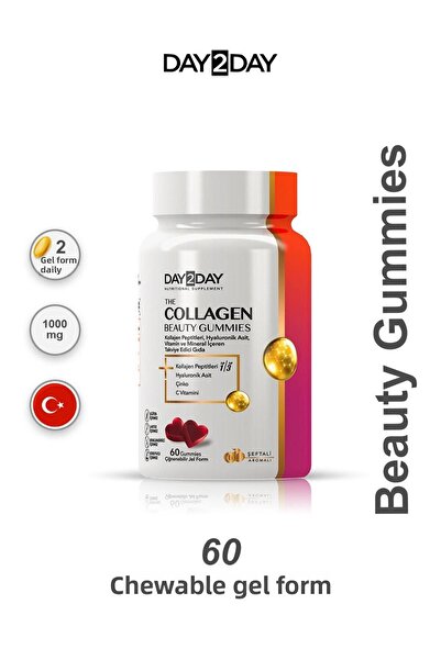 DAY2DAY The Collagen Beauty Gummies 60 Chewable Gel Form