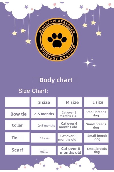 Minikpaw aksesuar Cat and Small Breed Dog Silvery Collar