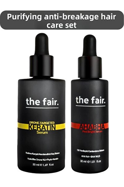 the fair. Vegan Hair Care Set - Purifying Keratin Anti-Breakage