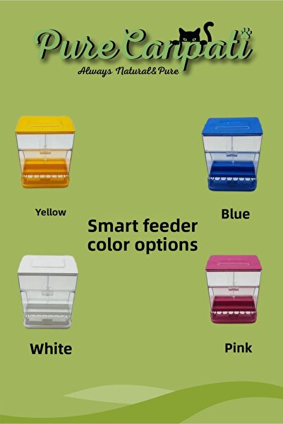 PureCanpati Smart Food Bowl 1 Piece (pink)