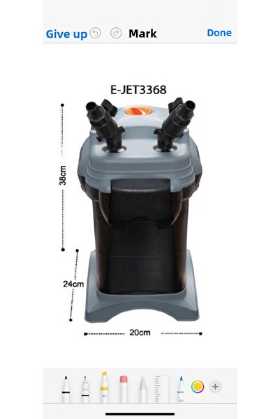 Antikapetshop Acvarium External Motor E Jet 3368 - Lightweight & Feature