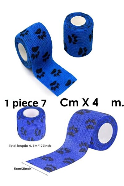 VET Patterned Self Adhesive Elastic Bandage Dog Cat Paw Bandage Wrap Protective Wrap