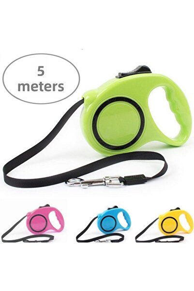 Neler Geldi Neler 5 Meters Automatic Roller Dog Walking Collar Dog Walking Apparatus Walking Strap Cat Dog Collar