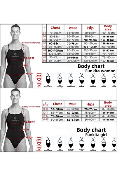 FUNKİTA Funkita SS Showtime - Μαγιό προπόνησης με λεπτές τιράντες για κορίτσια