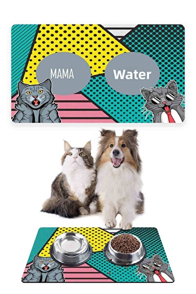 Patipeti بساط تدريب على طعام القطط والكلاب من بوبارت، مقاس 50 × 35 سم
