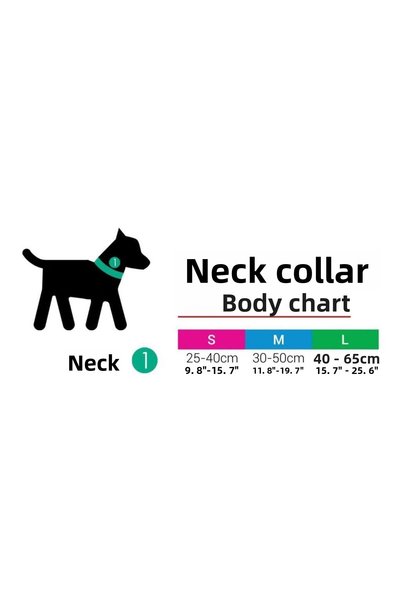 Tailpetz Leopard Patterned Dog Collar Large 40X65 cm - Weecolleol