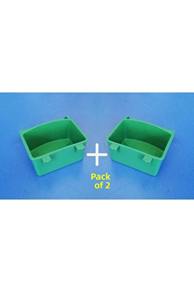 Exovit Large Size Food Bowl Green 2 Pieces