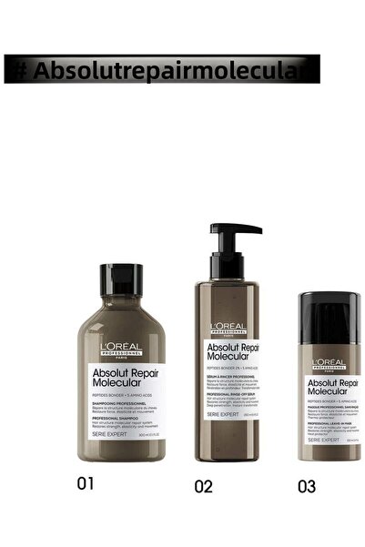 L'oreal Professionnel Loreal Professional Expert Absolut Repair - 3-Piece Gorgeous Regenerating Hair Care Set Gem