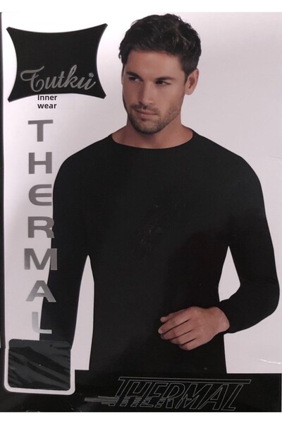 tutku iç giyim Tutku Men's Long Sleeve Thermal Undershirt