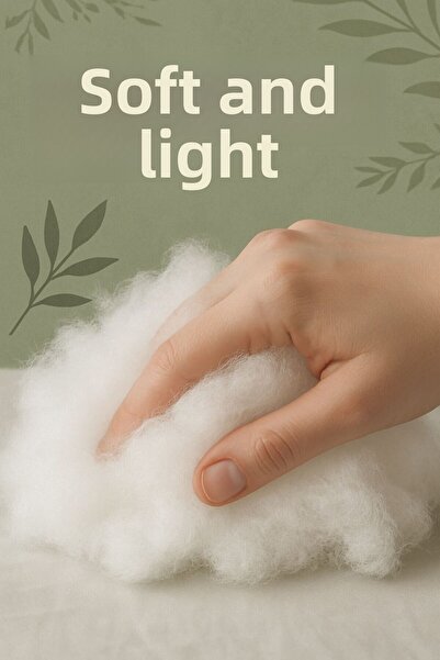 Primavera Home Set of 5 Bamboo Gray Series Pillows |   50X70Cm |   Antiallergic Silicone Fiber |   Washable 800 Gr