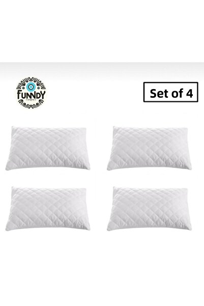 FUNNDY Set de 4 perne cu fermoar - folie de protecție, 50x70 cm