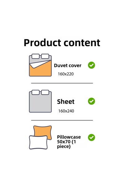 Meronica Home Collection Piano Cotton Ranforce Single Quilt Cover Set