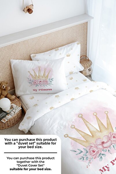 Tuğba Kuğu Single Fitted Sheet Set - for Baby Series - Little Princess