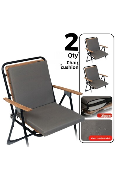 XPERMATE 2-Piece Backrest Chair Cushion with Zipper 40X40 Backrest Chair Cush...